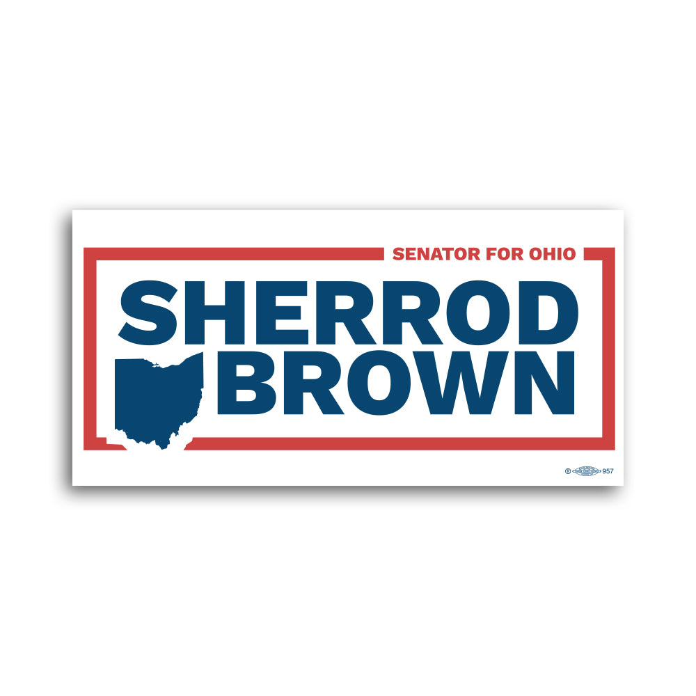 Sherrod Brown Bumper Sticker