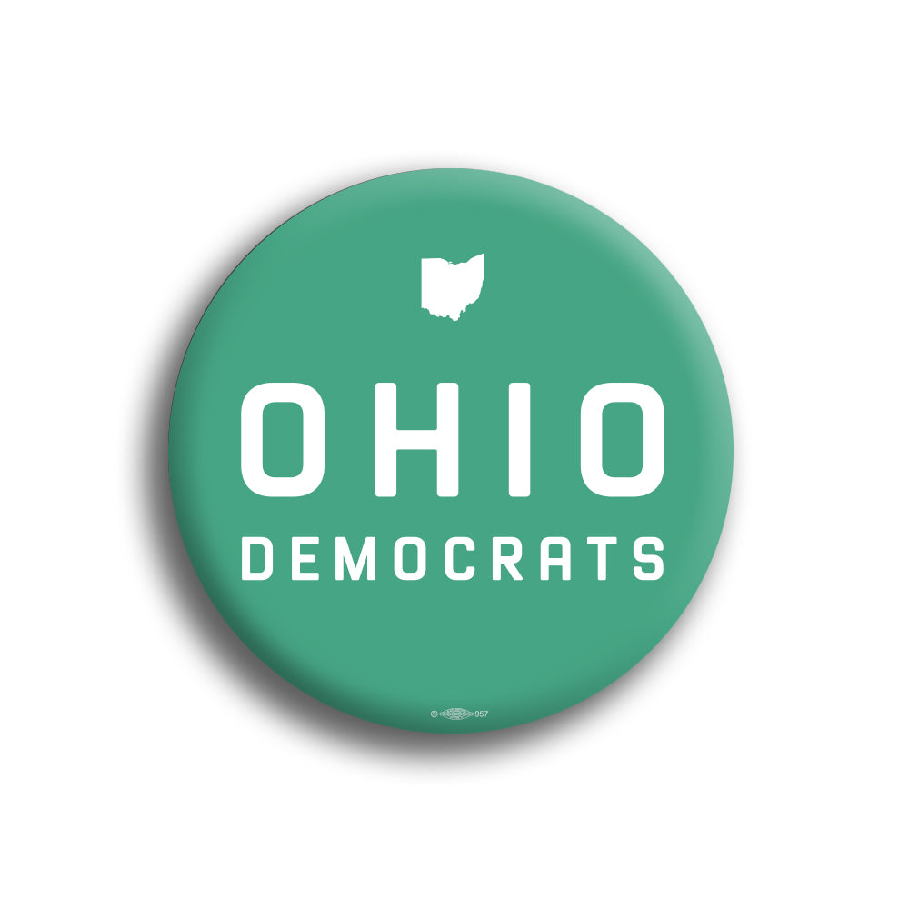Ohio Democrat 2.25" Button Twin Pack (2)