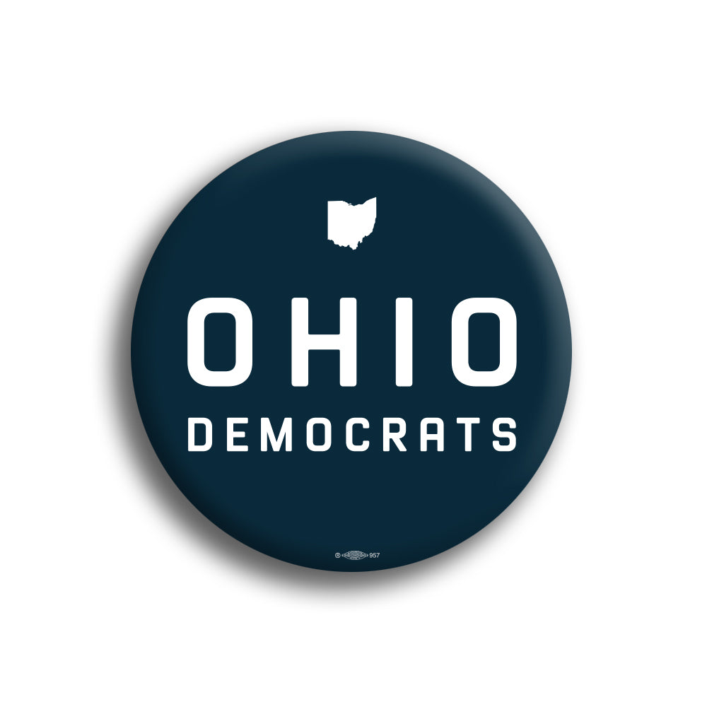 Ohio Democrat 2.25" Button Twin Pack (2)
