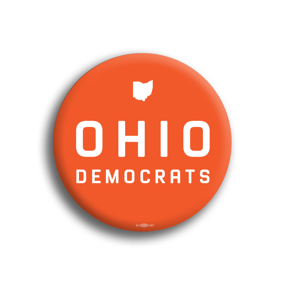 Ohio Democrat 2.25" Button Twin Pack (2)