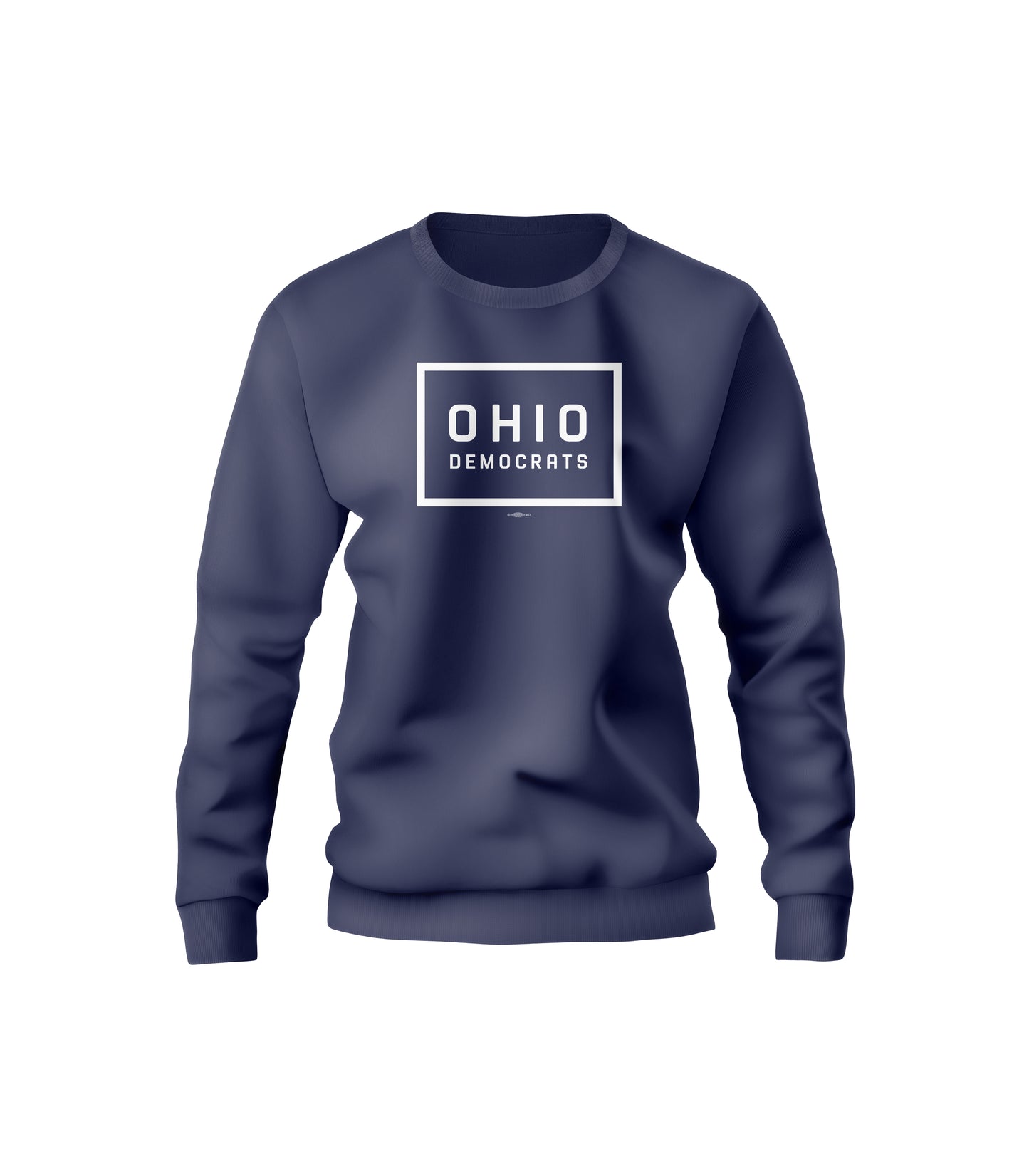 Navy Ohio Democrats Crew Neck