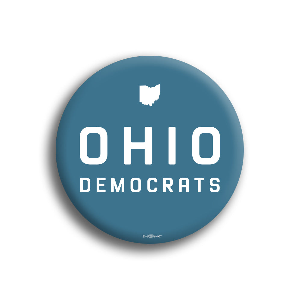Ohio Democrat 2.25" Button Twin Pack (2)