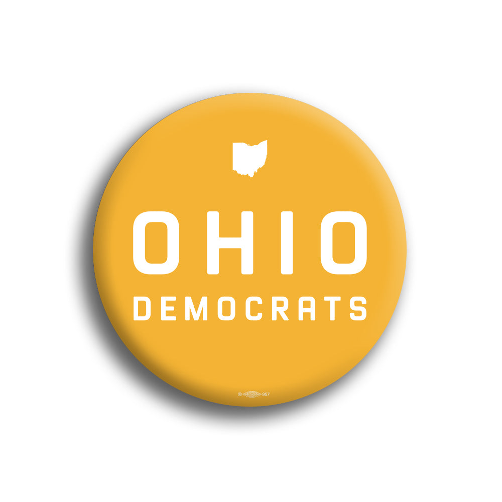 Ohio Democrat 2.25" Button Twin Pack (2)