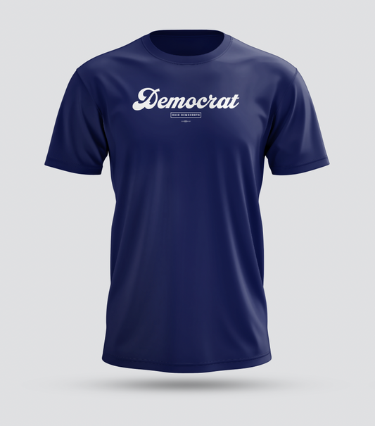 Democrat Script Tee